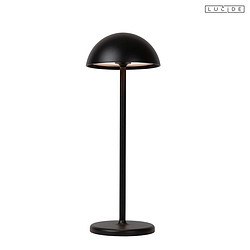 table lamp JOY LED IP54, black dimmable