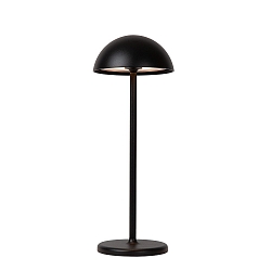 table lamp JOY LED IP54, black dimmable