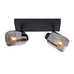 Deckenstrahler ALION, 2xE14, schwarz