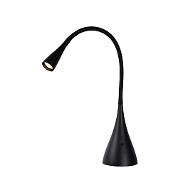 table lamp ZOZY LED flexible IP20, black dimmable