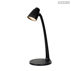 table lamp LUDO LED swivelling, tiltable IP20, black 