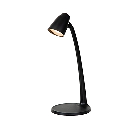 table lamp LUDO LED swivelling, tiltable IP20, black 