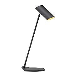 table lamp HESTER round GU10 IP20, anthracite 