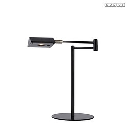 LED Schreibtischleuchte NUVOLA,  20 cm, 1x9W, 3000K, dimmbar, schwarz