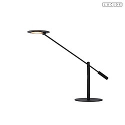 table lamp ANSELMO LED round, rotatable IP20, black dimmable