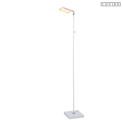 floor lamp AARON LED IP20, gold matt, brass dimmable