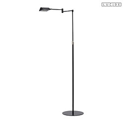 floor lamp NUVOLA LED rotatable IP20, black dimmable