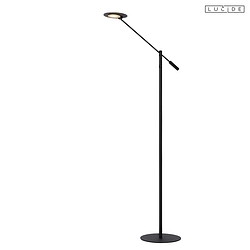 floor lamp ANSELMO LED round, rotatable IP20, black dimmable
