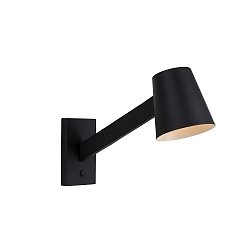 Wandleuchte MIZUKO, 1xE14, schwarz