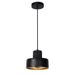 pendant luminaire OPHELIA round E27 IP20, black