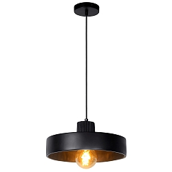 pendant luminaire OPHELIA round E27 IP20, black