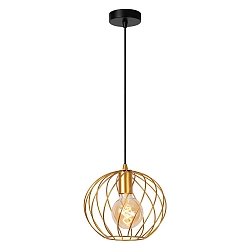 Pendelleuchte DANZA, � 25 cm, 1xE27, Gold matt, messing