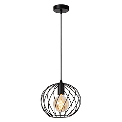 Pendelleuchte DANZA, � 25 cm, 1xE27, schwarz