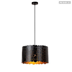 Pendelleuchte ALMELO 1x E27 IP20 schwarz