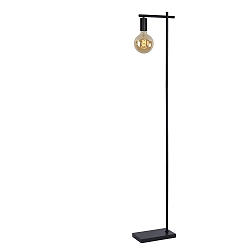 floor lamp LEANNE square E27 IP20, black 