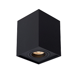 spot TUBE square GU10 IP20, black