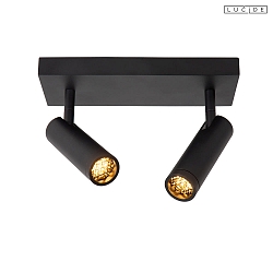 Deckenstrahler GRADO 2-flammig 2x GU10 MR11 IP20 schwarz