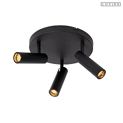 Deckenstrahler GRADO 3-flammig 3x GU10 MR11 IP20 schwarz