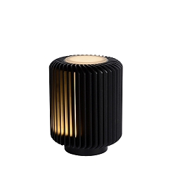 table lamp TURBIN LED cylindrical IP20, black 