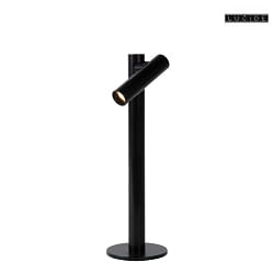 battery table lamp ANTRIM IP54, black dimmable
