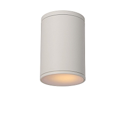 Outdoor Deckenstrahler TUBIX, � 10,8 cm, 1xE27, IP54, wei�