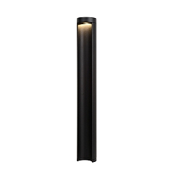 LED Outdoor Pollerleuchte COMBO, � 9 cm, H�he 65 cm, 1x9W, 3000K, IP54, schwarz