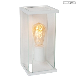 outdoor wall luminaire CLAIRE with sensor E27 IP54, white dimmable
