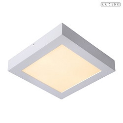 ceiling luminaire BRICE LED square IP44, white