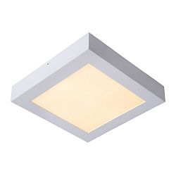 ceiling luminaire BRICE LED square IP44, white