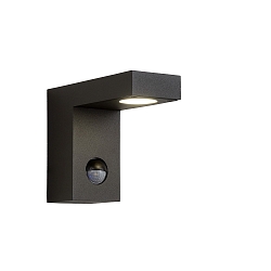 LED Outdoor Wandstrahler TEXAS-IR, 1x7W, 3000K, IP54, Anthrazit