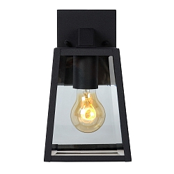 wall luminaire MATSLOT square E27 IP23, black