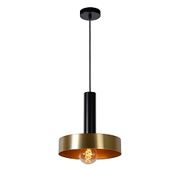 Pendelleuchte GIADA, � 30 cm, 1xE27, Gold matt, Messing
