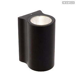 outdoor wall luminaire AKRA IP54, black 