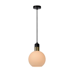Pendelleuchte JULIUS, � 20 cm, 1xE27, Opal
