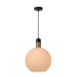 Pendelleuchte JULIUS, � 28 cm, 1xE27, Opal