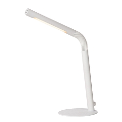 table lamp GILLY LED swivelling, tiltable IP20, white dimmable