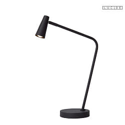 battery floor lamp STIRLING IP20, black dimmable