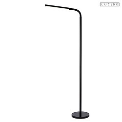 floor lamp GILLY LED round, flexible IP20, black 