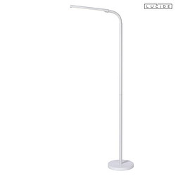 floor lamp GILLY LED round, flexible IP20, white 