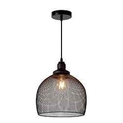 Pendelleuchte MESH, � 28 cm, 1xE27, schwarz