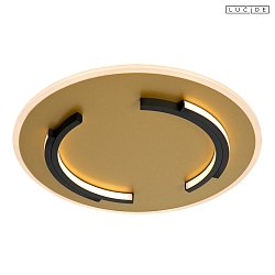 ceiling luminaire ANDREAS IP20, brass 