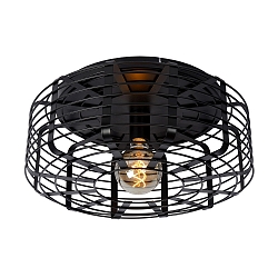 Deckenleuchte MELOPEE, � 45 cm, 1xE27, schwarz