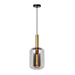 Pendelleuchte JOANET, � 22 cm, 1xE27, Rauchfarbe