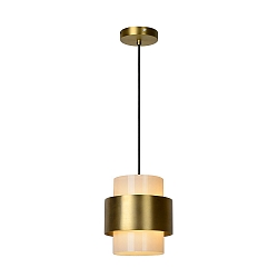 Pendelleuchte FIRMIN, � 20 cm, 1xE27, Gold matt, Messing
