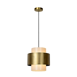 Pendelleuchte FIRMIN, � 30 cm, 1xE27, Gold matt, Messing