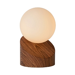 Tischleuchte LEN, � 10 cm, 1xG9, Holz