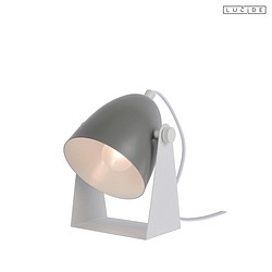 table lamp CHAGO swivelling, tiltable E14 IP20, grey 