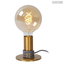 table lamp MARIT E27 IP20, gold matt, brass 