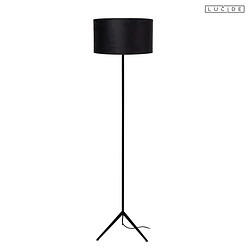 floor lamp TONDO round E27 IP20, black 