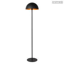 floor lamp SIEMON E27 IP20, black 